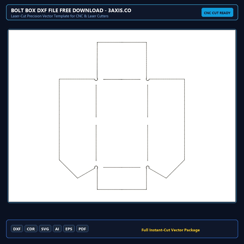 Bolt Box dxf File Free Download