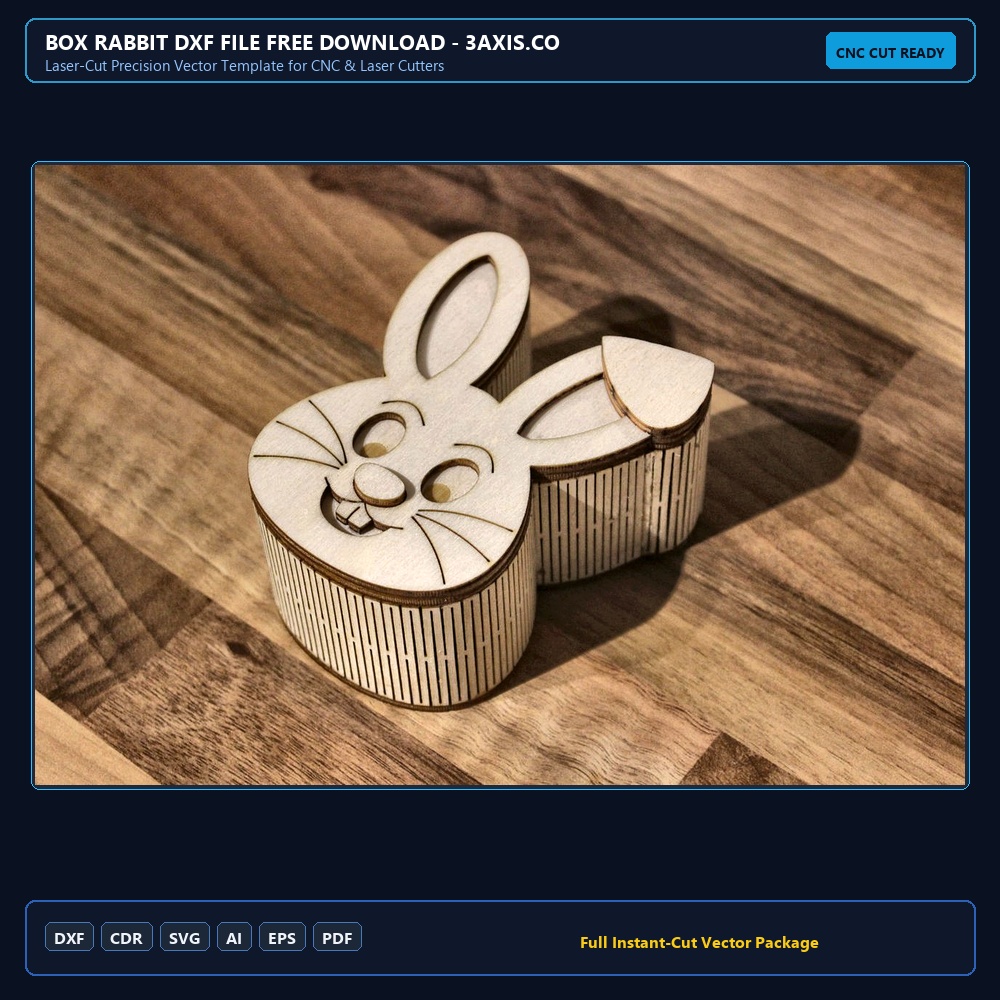 Box Rabbit dxf File Free Download
