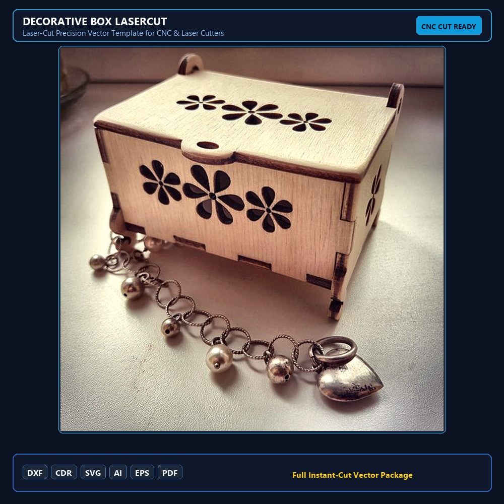 Decorative Box Lasercut