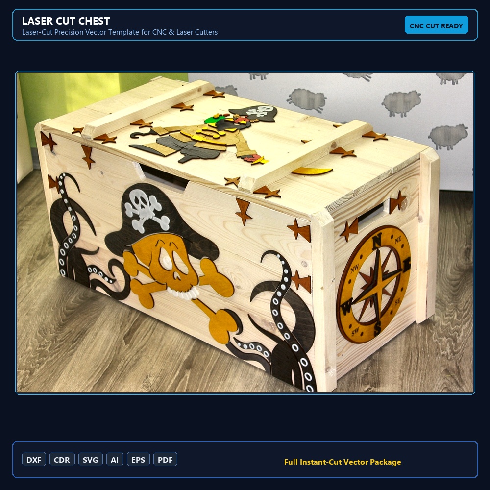 Laser Cut Chest