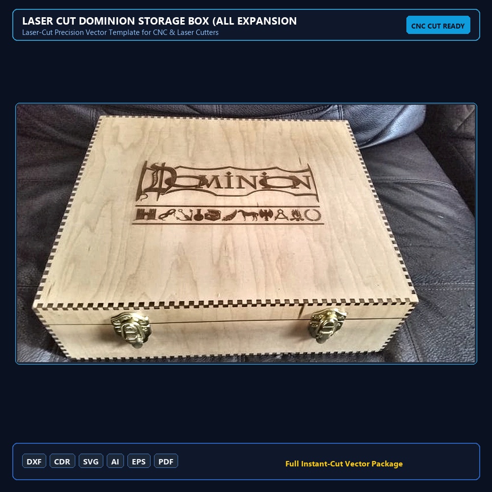 Laser Cut Dominion Storage Box (all expansions)