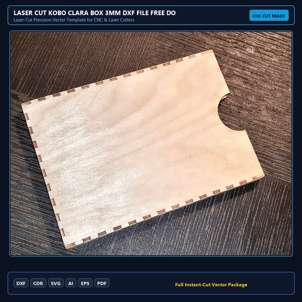 Laser Cut Kobo Clara Box 3mm