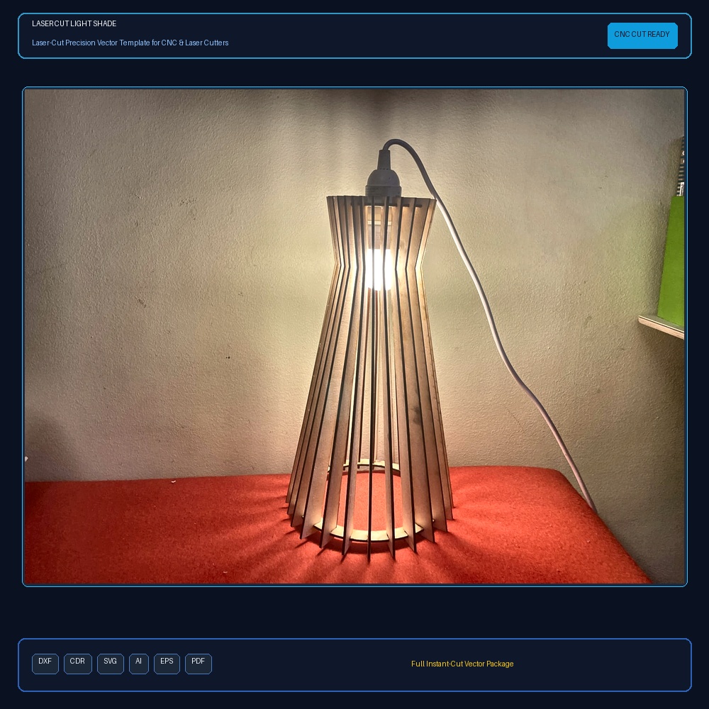 Laser Cut Light Shade