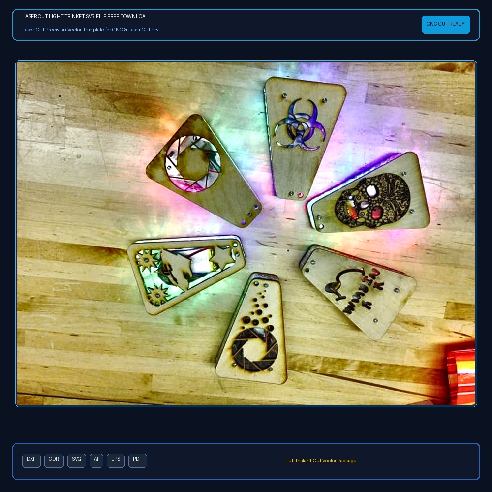 Laser Cut Light Trinket