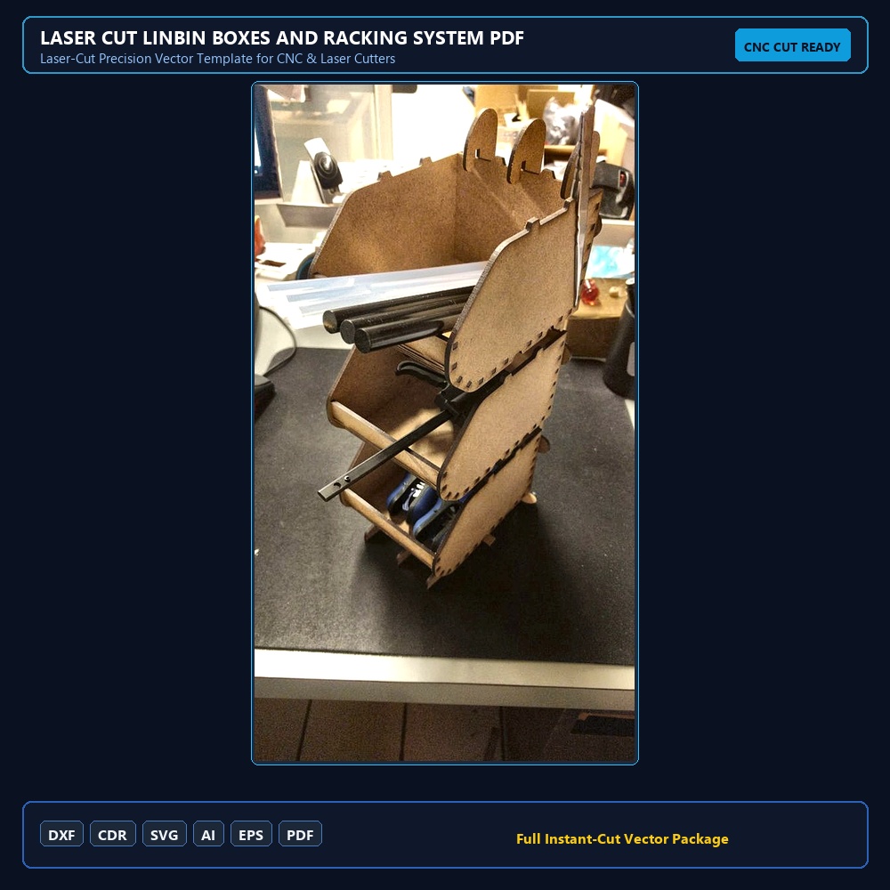 Laser Cut Linbin Boxes and Racking System PDF File Free Download