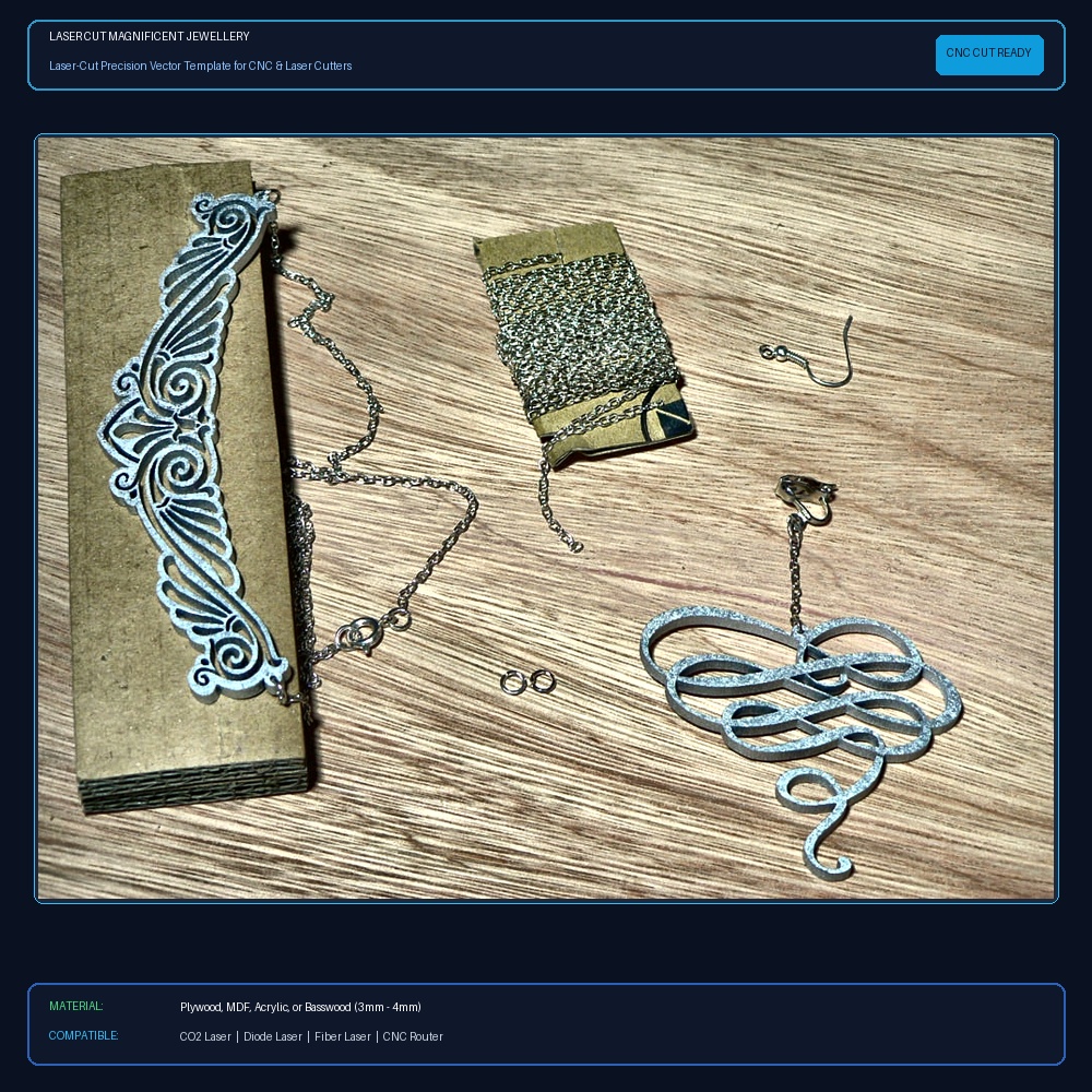 Laser Cut Magnificent Jewellery View 2