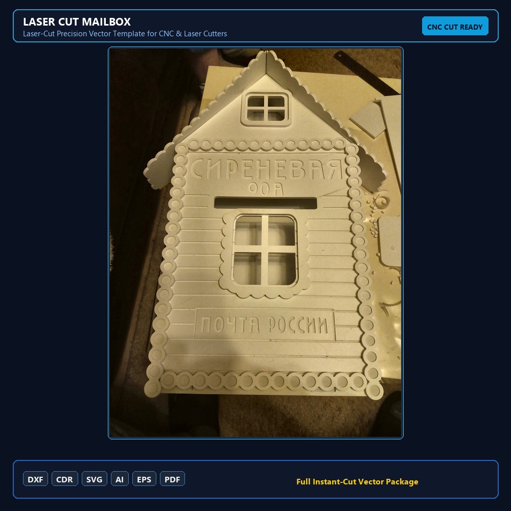 Laser Cut Mailbox