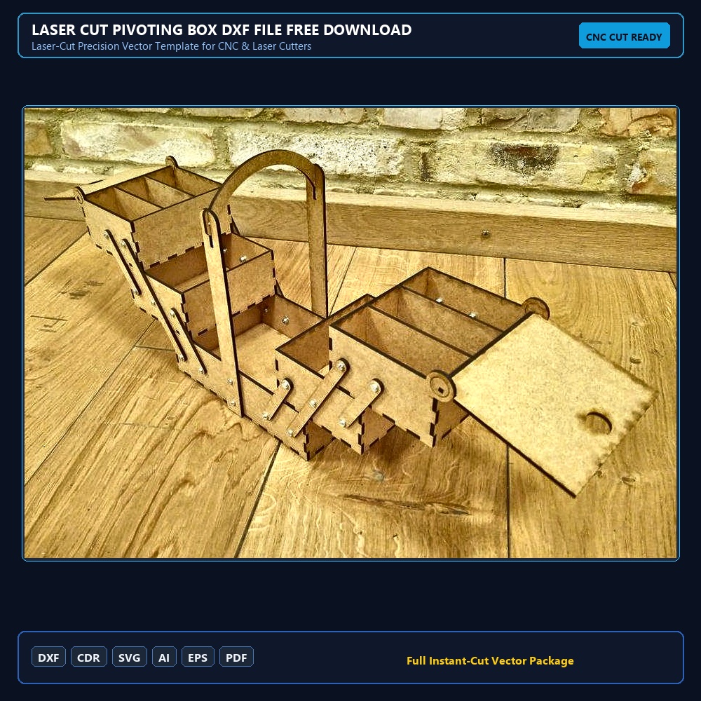 Laser Cut Pivoting Box