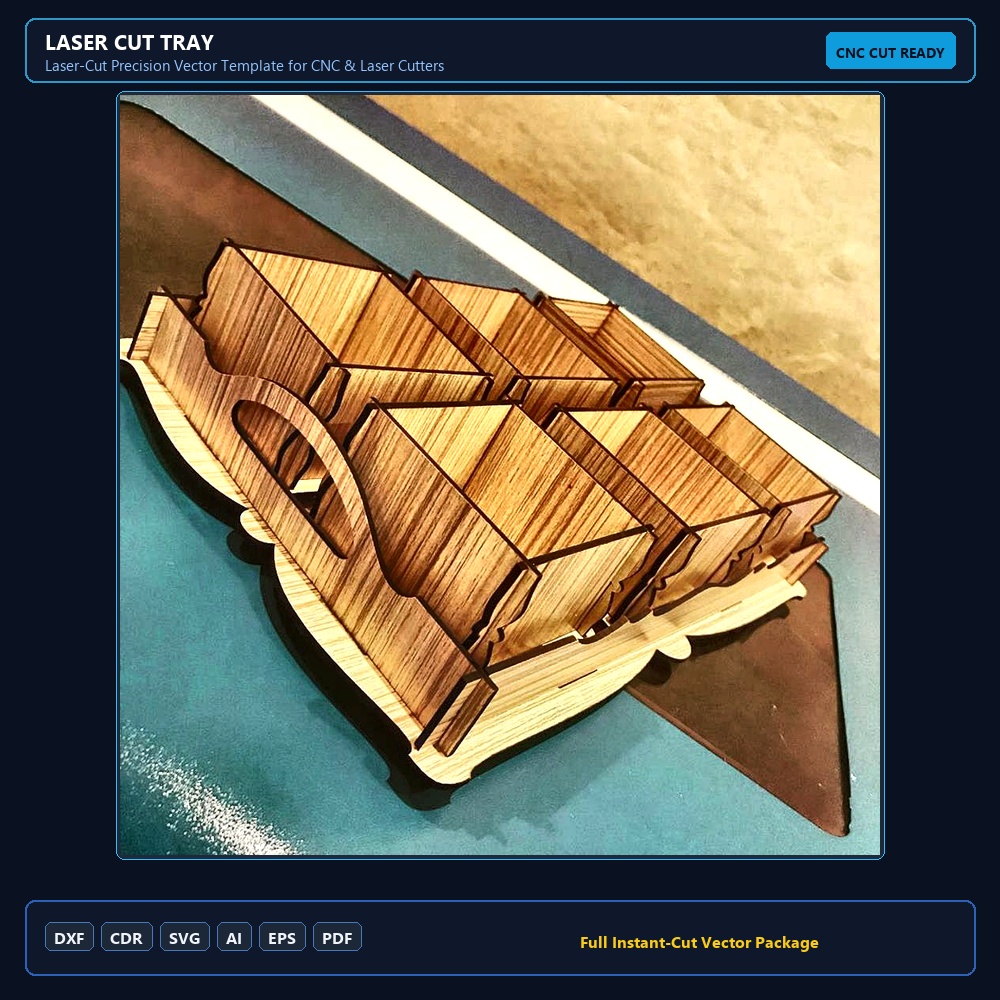 Laser Cut Tray