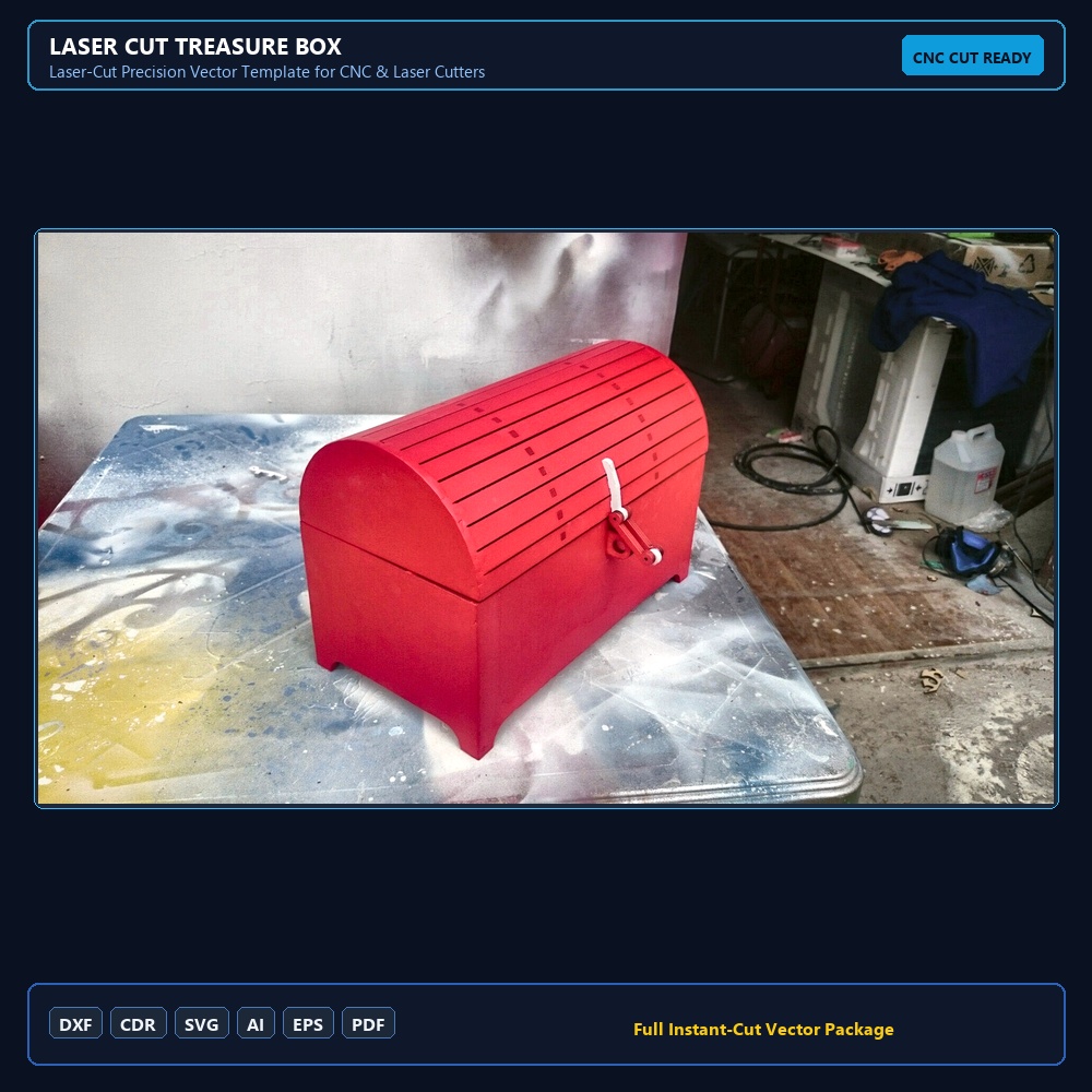 Laser Cut Treasure Box