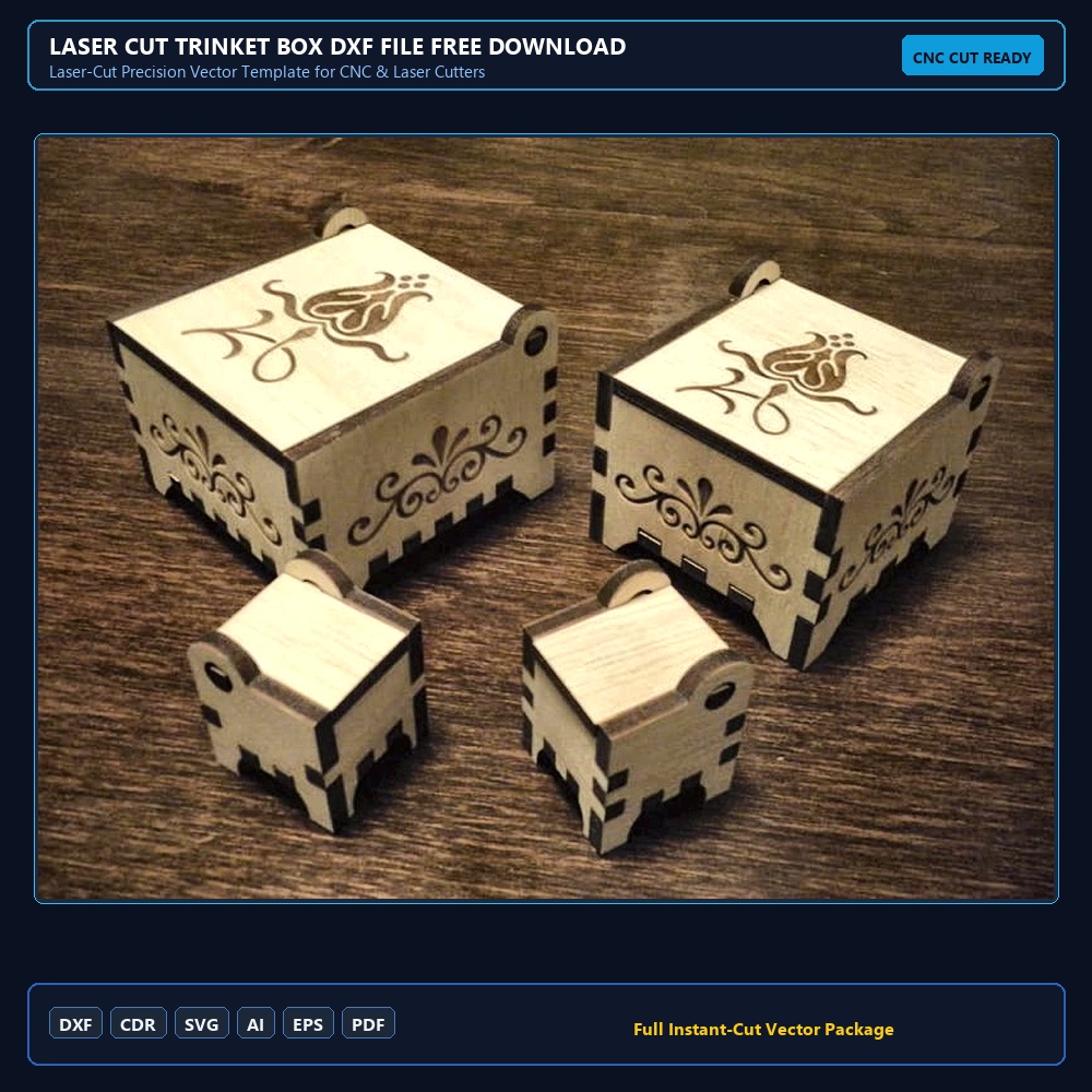 Laser Cut Trinket Box