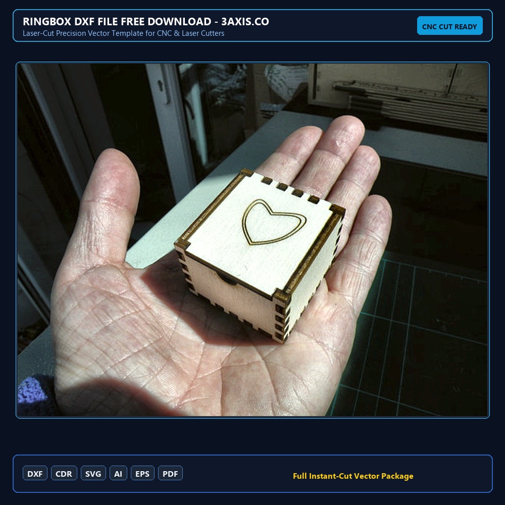 Ringbox DXF File Free Download