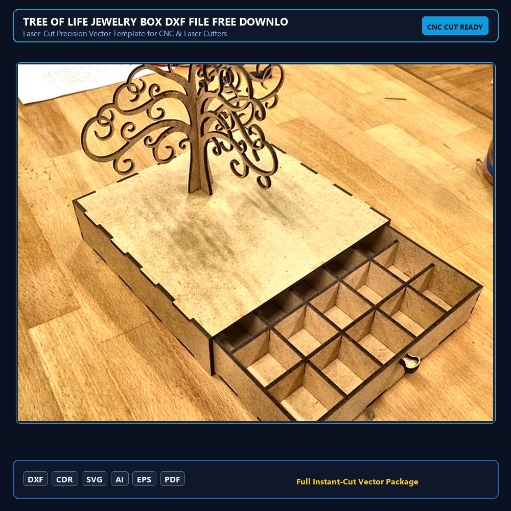 Tree of Life Jewelry Box