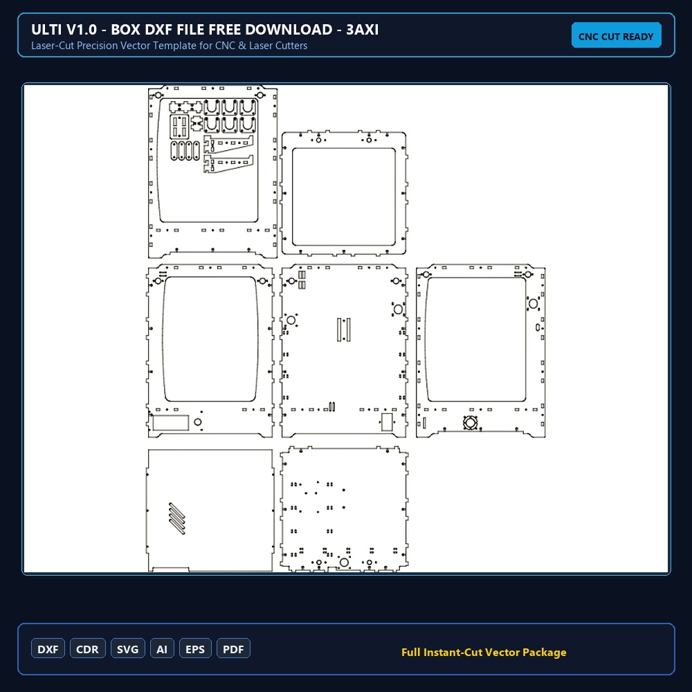 Ulti v1.0 - Box dxf File Free Download