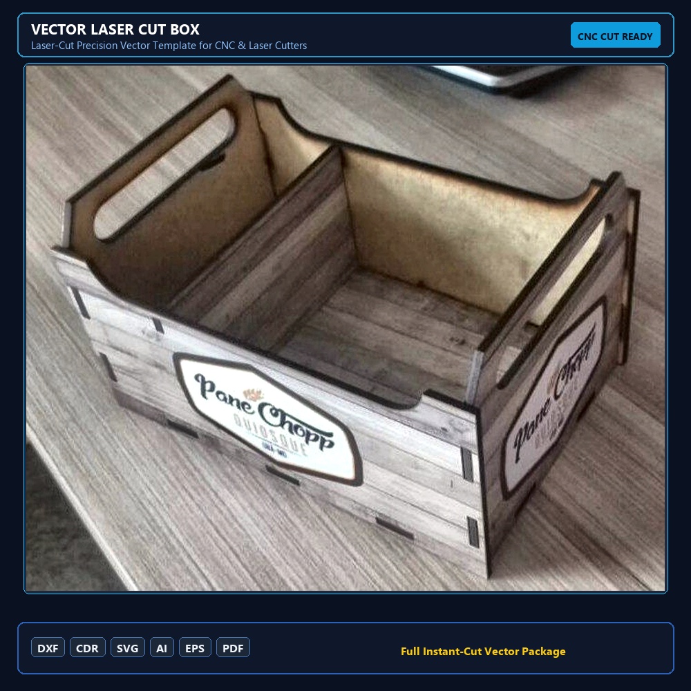 Vector Laser Cut Box